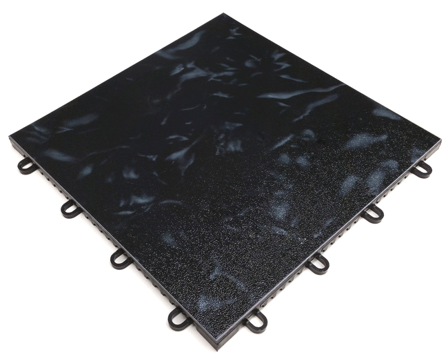 Luxury Black Marble Dance Floor Tiles are Interlocking Dance Floor